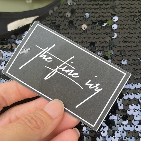 Perfect condition Gilli black sequence dress - Picture 10 of 12